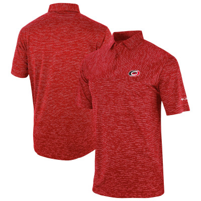 Поло Carolina Hurricanes Columbia Red Heading Out