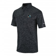 San Jose Sharks Columbia Black Heading Out Polo