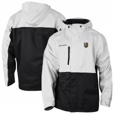 Vegas Golden Knights Columbia White Hikebound Omni-Tech Full-Zip Jacket