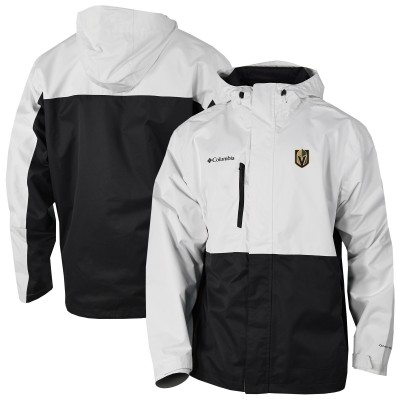 Vegas Golden Knights Columbia White Hikebound Omni-Tech Full-Zip Jacket