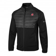New Jersey Devils Columbia Black In The Element Full-Zip Omni-Wick Jacket