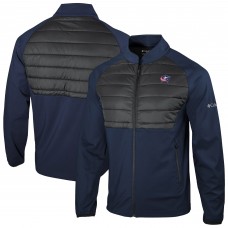 Columbus Blue Jackets Columbia Navy In The Element Full-Zip Omni-Wick Jacket
