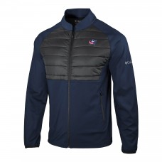 Columbus Blue Jackets Columbia Navy In The Element Full-Zip Omni-Wick Jacket