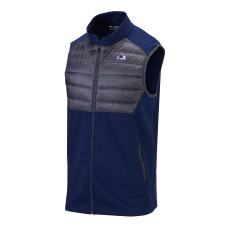 Colorado Avalanche Columbia Navy In The Element Omni-Wick Full-Zip Vest