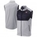 Montreal Canadiens Columbia Gray In The Element Omni-Wick Full-Zip Vest Montreal Canadiens Columbia Gray In The Element Omni-Wick Full-Zip Vest