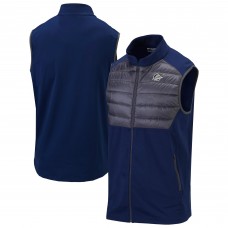 Vancouver Canucks Columbia Navy In The Element Omni-Wick Full-Zip Vest