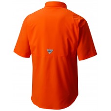 Рубашка с коротким рукавом Philadelphia Flyers Columbia Orange Tamiami Omni-Wick