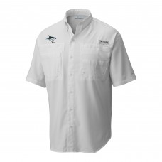 Рубашка с коротким рукавом San Jose Sharks Columbia White Tamiami Omni-Wick