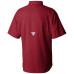 Рубашка с коротким рукавом Colorado Avalanche Columbia Burgundy Tamiami