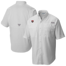 Рубашка Florida Panthers Columbia White Tamiami Short Sleeve Omni-Wick