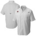 Рубашка Florida Panthers Columbia White Tamiami Short Sleeve Omni-Wick
