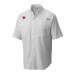 Рубашка Florida Panthers Columbia White Tamiami Short Sleeve Omni-Wick