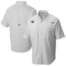 Buffalo Sabres Columbia White Tamiami Short Sleeve Omni-Wick Button-Down Shirt