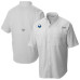 Buffalo Sabres Columbia White Tamiami Short Sleeve Omni-Wick Button-Down Shirt Buffalo Sabres Columbia White Tamiami Short Sleeve Omni-Wick Button-Down Shirt