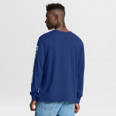 Toronto Maple Leafs Fanatics Blue Goal Crease Legacy Long Sleeve T-Shirt