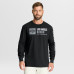 Los Angeles Kings Fanatics Black Goal Crease Legacy Long Sleeve T-Shirt Los Angeles Kings Fanatics Black Goal Crease Legacy Long Sleeve T-Shirt