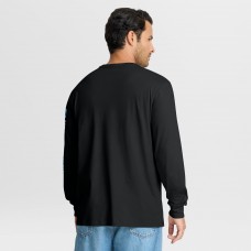 Utah Mammoth Fanatics Black Goal Crease Legacy Long Sleeve T-Shirt