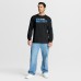 Utah Mammoth Fanatics Black Goal Crease Legacy Long Sleeve T-Shirt