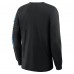 Utah Mammoth Fanatics Black Goal Crease Legacy Long Sleeve T-Shirt