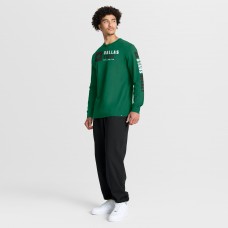 Dallas Stars Fanatics Kelly Green Goal Crease Legacy Long Sleeve T-Shirt