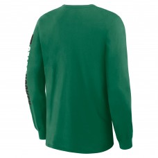 Dallas Stars Fanatics Kelly Green Goal Crease Legacy Long Sleeve T-Shirt