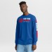 New York Rangers Fanatics Blue Goal Crease Legacy Long Sleeve T-Shirt New York Rangers Fanatics Blue Goal Crease Legacy Long Sleeve T-Shirt
