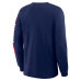 Футболка с длинным рукавом Montreal Canadiens Fanatics Navy Goal Crease Legacy