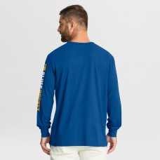 St. Louis Blues Fanatics Blue Goal Crease Legacy Long Sleeve T-Shirt