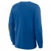 St. Louis Blues Fanatics Blue Goal Crease Legacy Long Sleeve T-Shirt