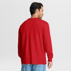 Футболка с длинным рукавом Washington Capitals Fanatics Red Goal Crease Legacy