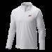 Carolina Hurricanes Columbia White Terminal Tackle Omni-Wick Raglan Quarter-Zip Top