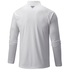 Пуловер Los Angeles Kings Columbia White Terminal Tackle Omni-Wick Raglan
