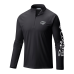 Пуловер Los Angeles Kings Columbia Black Terminal Tackle Omni-Wick Raglan