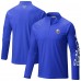 New York Islanders Columbia Royal Terminal Tackle Omni-Wick Raglan Quarter-Zip Top