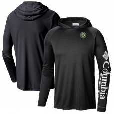 Толстовка Minnesota Wild Columbia Black Terminal Tackle Omni-Shade Raglan