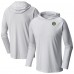 Толстовка Minnesota Wild Columbia White Terminal Tackle Omni-Shade Raglan