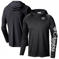 Los Angeles Kings Columbia Black Terminal Tackle Omni-Shade Raglan Pullover Hoodie