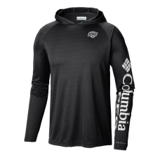 Толстовка Los Angeles Kings Columbia Black Terminal Tackle Omni-Shade Raglan