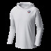 New York Islanders Columbia White Terminal Tackle Omni-Shade Raglan Pullover Hoodie