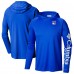 Толстовка New York Rangers Columbia Blue Terminal Tackle Omni-Shade Raglan