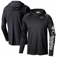 Толстовка Philadelphia Flyers Columbia Black Terminal Tackle Omni-Shade Raglan Толстовка Philadelphia Flyers Columbia Black Terminal Tackle Omni-Shade Raglan