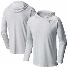 Толстовка Pittsburgh Penguins Columbia White Terminal Tackle Omni-Shade Raglan