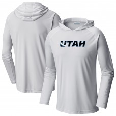 Толстовка Utah Hockey Club Columbia White Terminal Tackle Omni-Shade Raglan