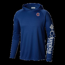 Толстовка Colorado Avalanche Columbia Navy Terminal Tackle Omni-Shade Raglan
