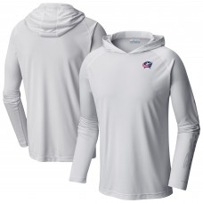 Columbus Blue Jackets Columbia White Terminal Tackle Omni-Shade Raglan Pullover Hoodie