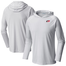 Толстовка Carolina Hurricanes Columbia White Terminal Tackle Omni-Shade Raglan Толстовка Carolina Hurricanes Columbia White Terminal Tackle Omni-Shade Raglan