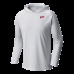 Толстовка Carolina Hurricanes Columbia White Terminal Tackle Omni-Shade Raglan