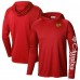 Толстовка Chicago Blackhawks Columbia Red Terminal Tackle Omni-Shade Raglan