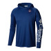 Толстовка Florida Panthers Columbia Navy Terminal Tackle Omni-Shade Raglan