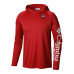 Толстовка Florida Panthers Columbia Red Terminal Tackle Omni-Shade Raglan